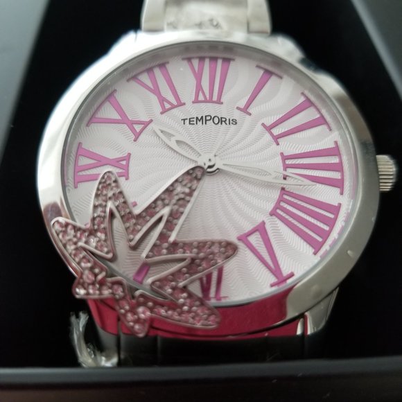 Authentic L’amour  “LOVE” Stainless Steel Quartz Watch, New Battery replaced. - Picture 8 of 10